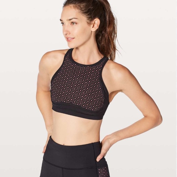 RARE Lululemon Colour Me Quick sports bra size 4 - Picture 1 of 7